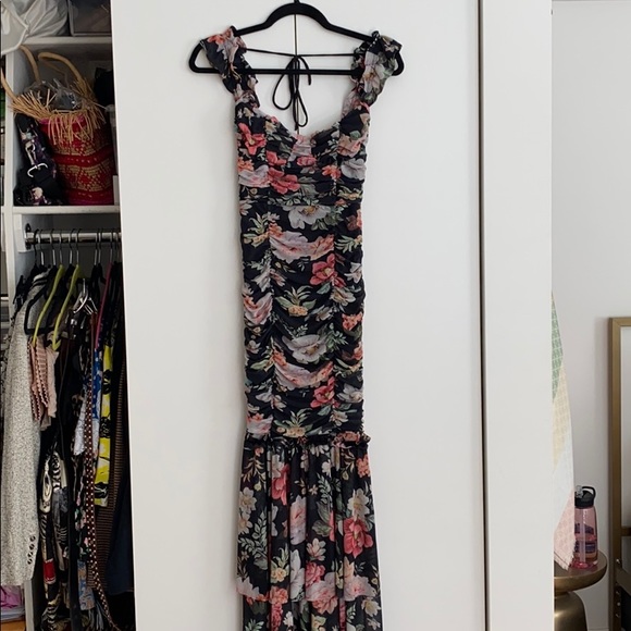 Majorelle Revolve Floral Gown Maxi - Picture 2 of 6